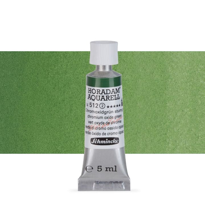Set di acquerelli HORADAM® AQUARELL – 512 Chromium Oxide Green