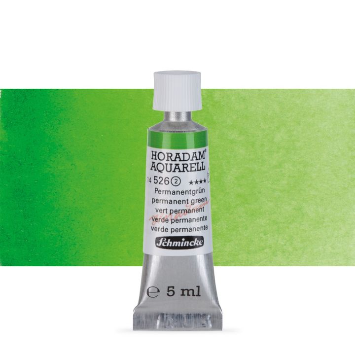 Set di acquerelli HORADAM® AQUARELL – 526 Permanent Green