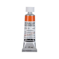 Schmincke Horadam colore ad acquerello in tubetto da 15 ml - Onetz – 218 Arancio trasparente