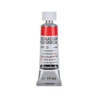 Schmincke Horadam colore ad acquerello in tubetto da 15 ml - Onetz – 341 Rosso geranio