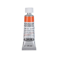 Schmincke Horadam colore ad acquerello in tubetto da 15 ml - Onetz – 348 Rosso cadmio arancio