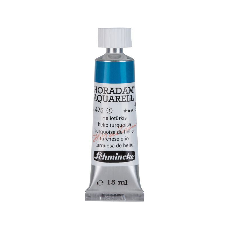 Schmincke Horadam colore ad acquerello in tubetto da 15 ml - Onetz – 475 Turchese elio