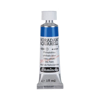 Schmincke Horadam colore ad acquerello in tubetto da 15 ml - Onetz – 484 Blu ftalo