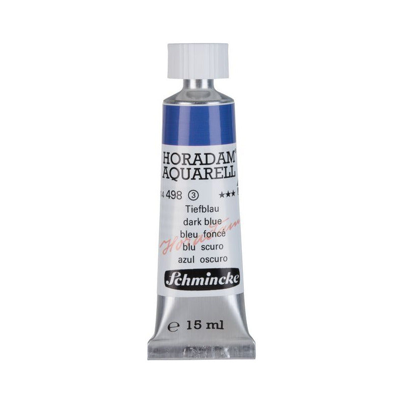 Schmincke Horadam colore ad acquerello in tubetto da 15 ml - Onetz – 498 Blu scuro