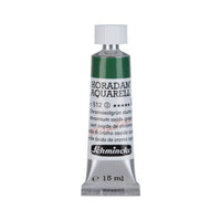 Schmincke Horadam colore ad acquerello in tubetto da 15 ml - Onetz – 512 Verde ossido di cromo