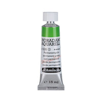 Schmincke Horadam colore ad acquerello in tubetto da 15 ml - Onetz – 526 Verde permanente