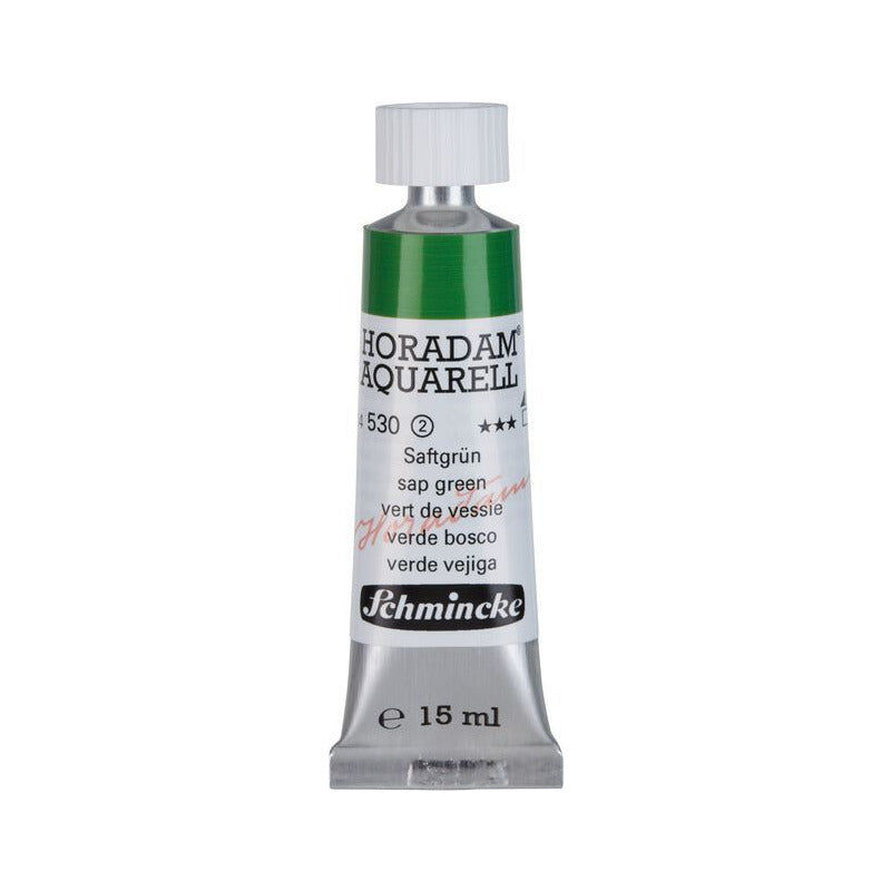 Schmincke Horadam colore ad acquerello in tubetto da 15 ml - Onetz – 529 Verde vescica