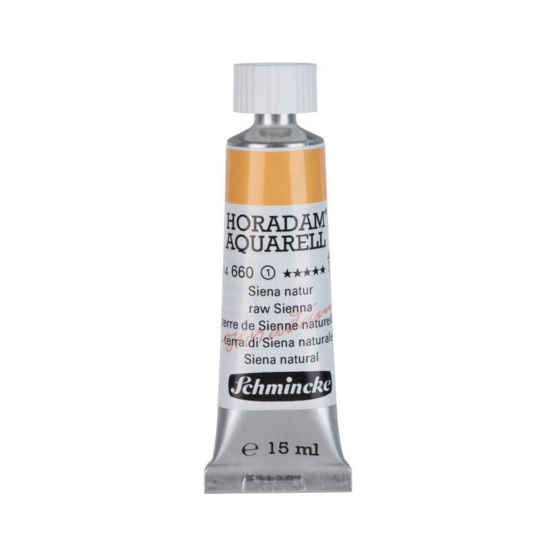 Schmincke Horadam colore ad acquerello in tubetto da 15 ml - Onetz – 660 Terra di Siena naturale