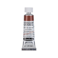 Schmincke Horadam colore ad acquerello in tubetto da 15 ml - Onetz – 671 Terra d'ombra trasparente