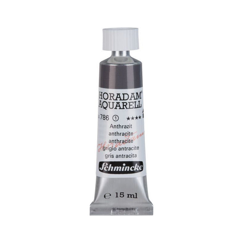 Schmincke Horadam colore ad acquerello in tubetto da 15 ml - Onetz – 786 Antracite