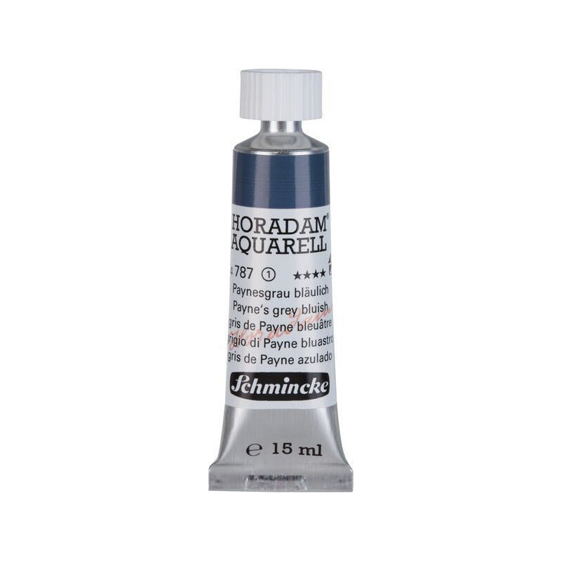 Schmincke Horadam colore ad acquerello in tubetto da 15 ml - Onetz – 787 Grigio di Payne bluastro