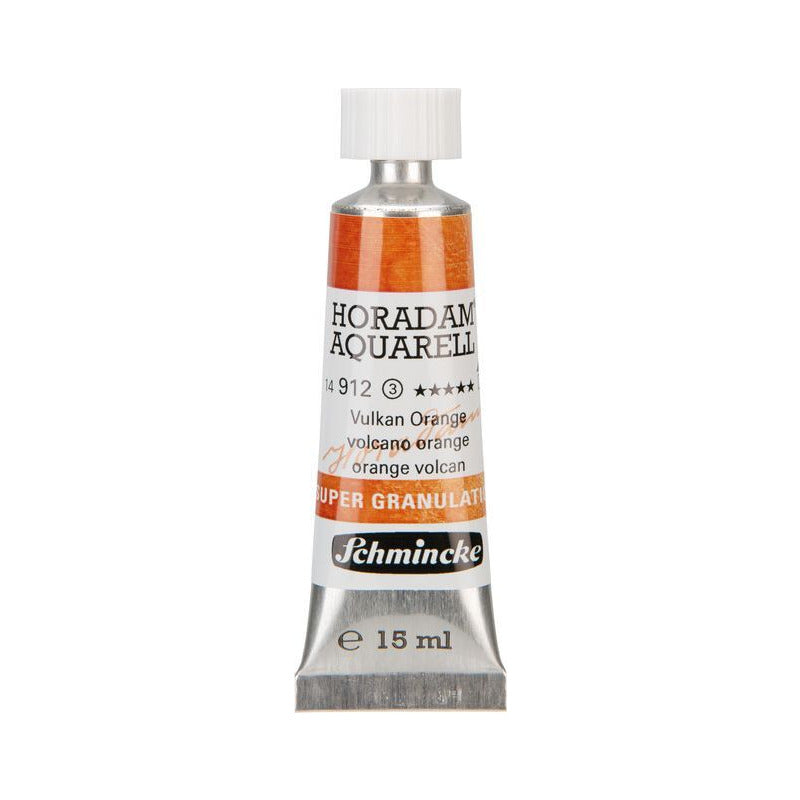 Schmincke Horadam colore ad acquerello in tubetto da 15 ml - Onetz – 912 Arancio vulcano