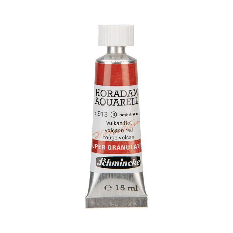 Schmincke Horadam colore ad acquerello in tubetto da 15 ml - Onetz – 913 Rosso vulcano