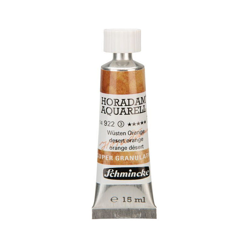 Schmincke Horadam colore ad acquerello in tubetto da 15 ml - Onetz – 922 Arancio deserto