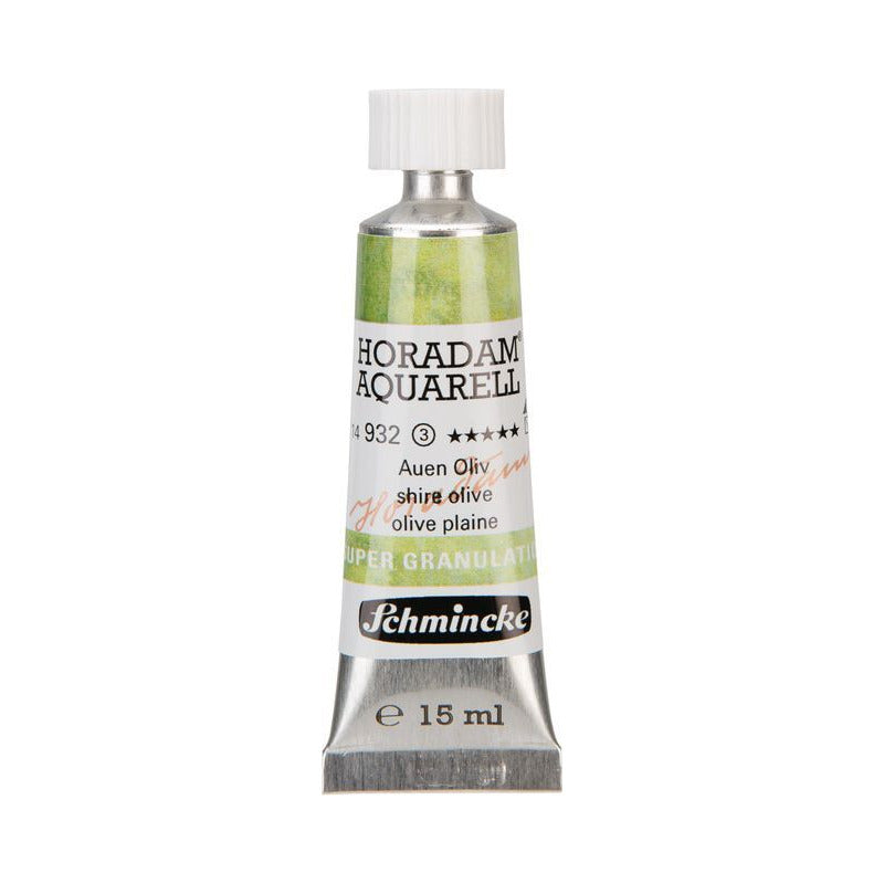 Schmincke Horadam colore ad acquerello in tubetto da 15 ml - Onetz – 932 Oliva shire