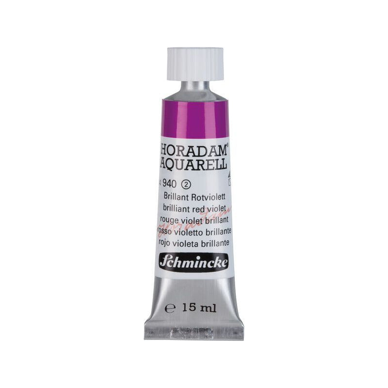 Schmincke Horadam colore ad acquerello in tubetto da 15 ml - Onetz – 940 Violetto rosso brillante