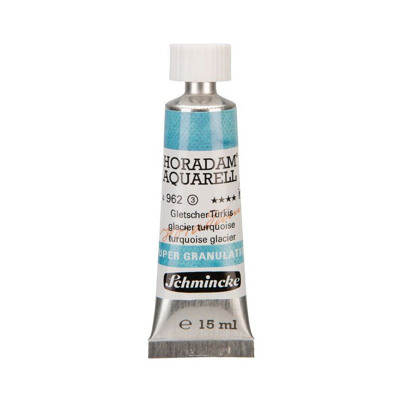 Schmincke Horadam colore ad acquerello in tubetto da 15 ml - Onetz – 962 Turchese ghiacciaio