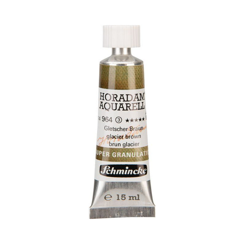 Schmincke Horadam colore ad acquerello in tubetto da 15 ml - Onetz – 964 Bruno ghiacciaio