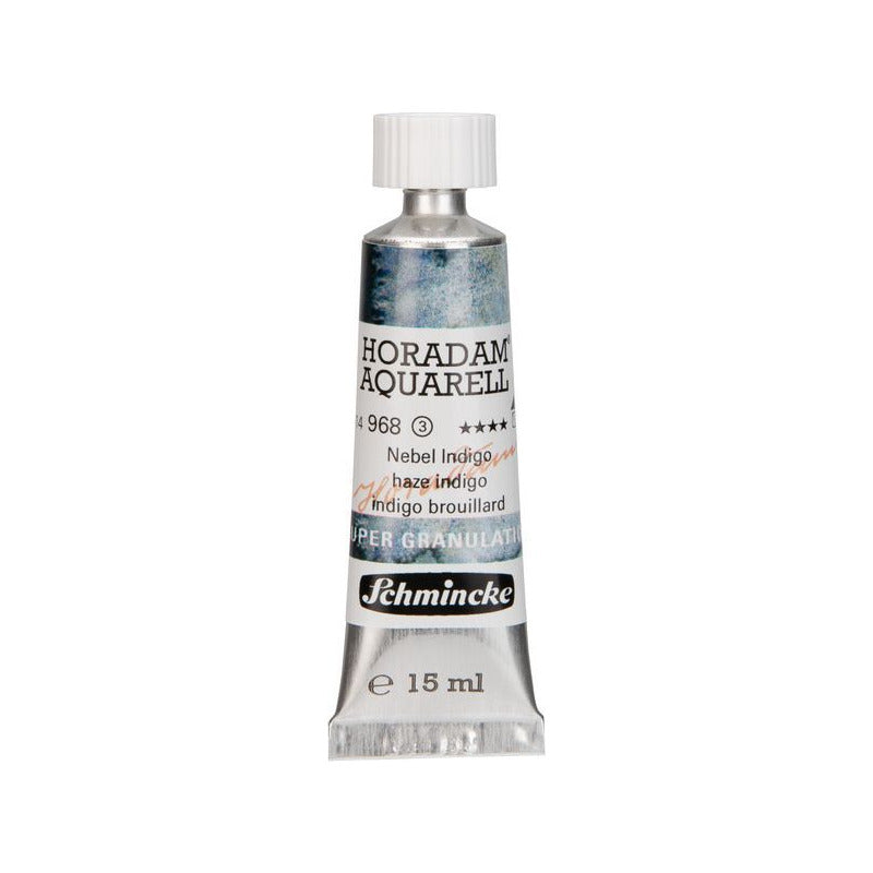 Schmincke Horadam colore ad acquerello in tubetto da 15 ml - Onetz – 968 Indaco foschia