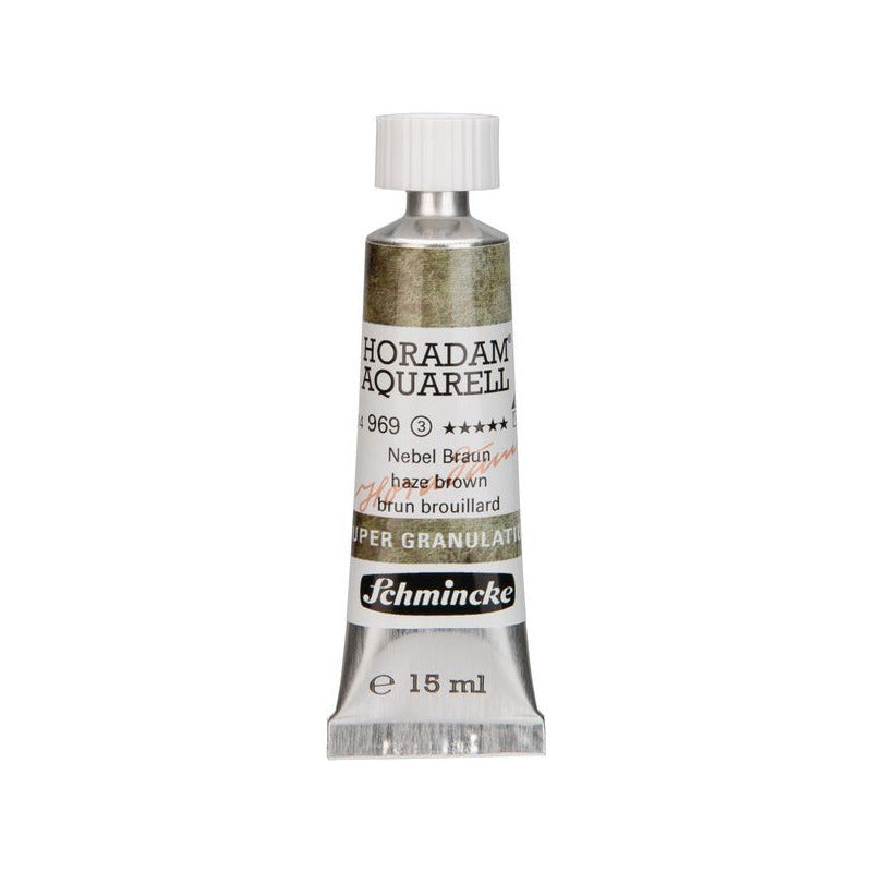 Schmincke Horadam colore ad acquerello in tubetto da 15 ml - Onetz – 969 Bruno foschia