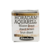 Schmincke Horadam colore per acquerello in mezzo godet – Urban yellow – 923 Marrone deserto