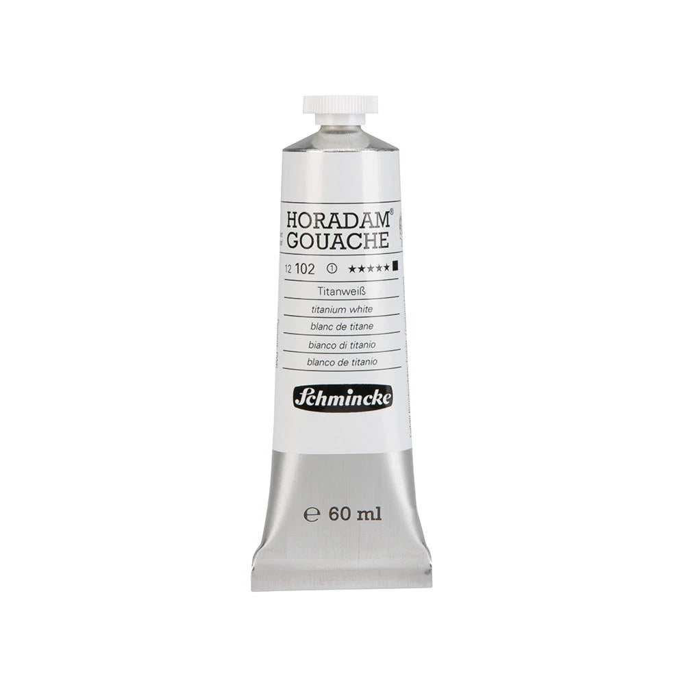 Colore a guazzo Schmincke HORADAM Titanium white 60 ml