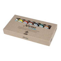 Schmincke NORMA Blue set in cartone, 8 x 35 ml