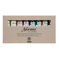 Schmincke NORMA Blue set in cartone, 8 x 35 ml