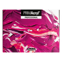 Schmincke PRIMAcryl cassetta in legno con colori acrilici 10 x 35 ml + bianco 150 ml e pennelli