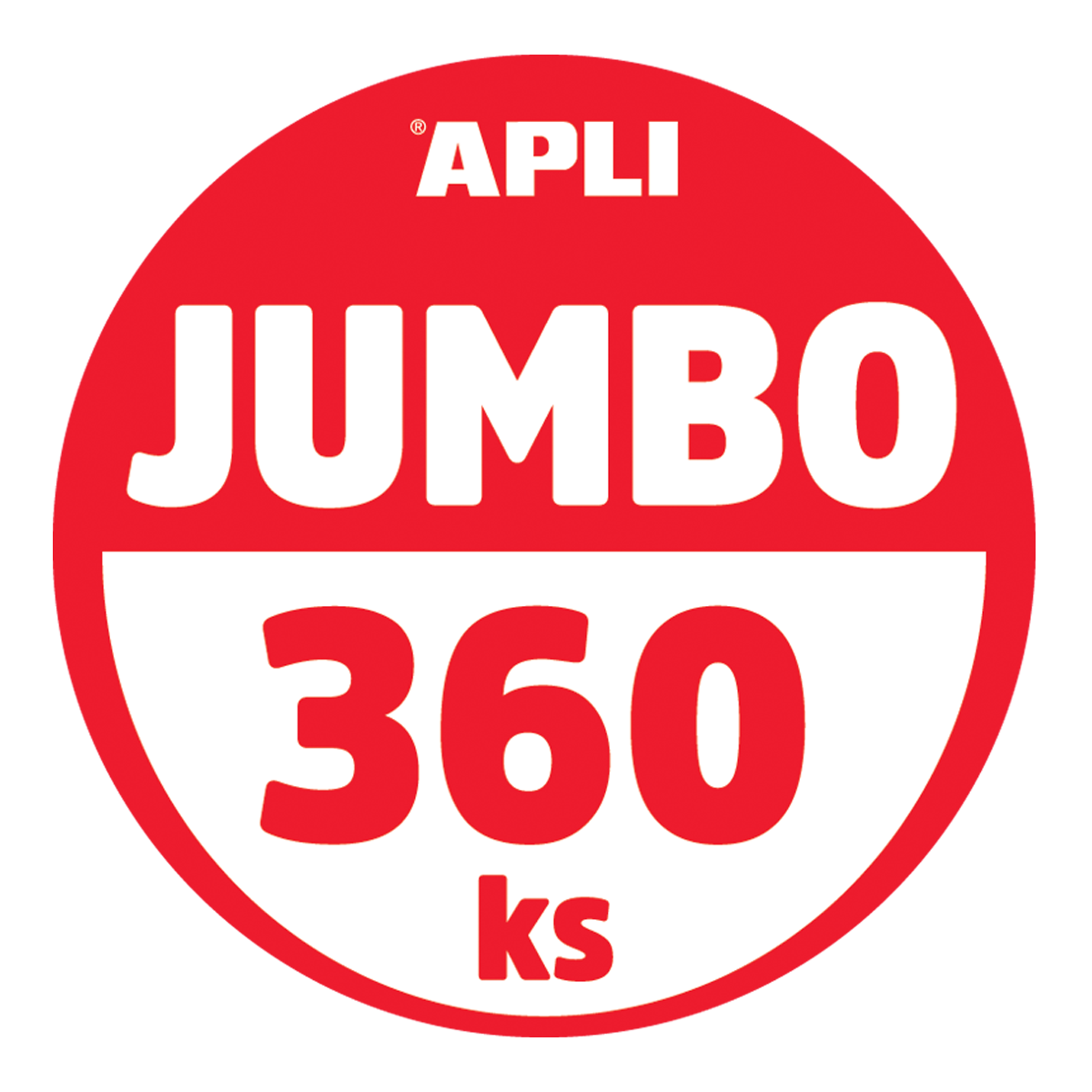 Scovolini modellabili APLI Jumbo pack – 360 pz, colori assortiti