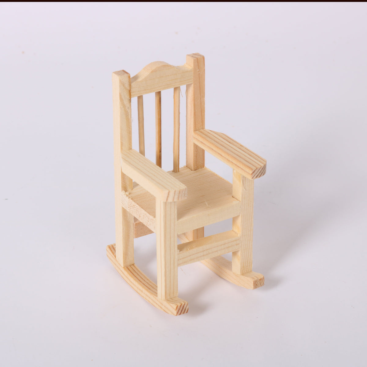 Sedia a dondolo in legno Pentart 6x6x10 cm
