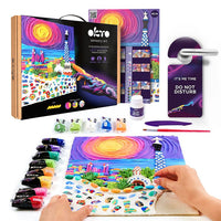 Set 3D creativo OKTO "Parco Guell a Barcellona" 30 x 40 cm