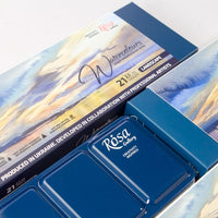 Set acquerelli Paesaggio ROSA GALLERY, dettaglio dei 21 godet interi