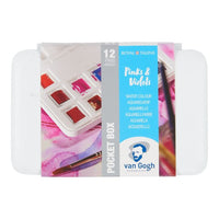 Set acquerelli Van Gogh - Sfumature rosa e viola - 12 pz