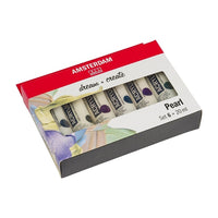 Set colori acrilici AMSTERDAM dream and create Pearl 6 x 20 ml