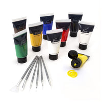 Set colori acrilici Nassau Fine Art in scatola – 15 pezzi