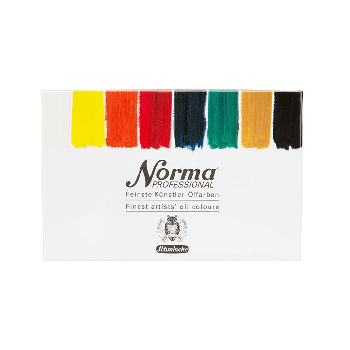 Set di colori a olio professionali in tubetto Schmincke Norma Professional 8 x 35 ml — immagine 1