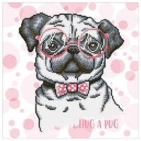 Set con perline Diamond Painting - Carlino 35 x 35