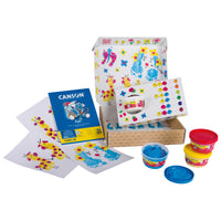 Set creativo GIOTTO be-bè My Little Feet per impronte di mani e piedini – 5 pz