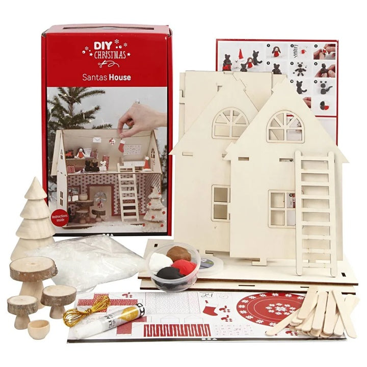 Set creativo per la creazione di una casetta natalizia — immagine 2