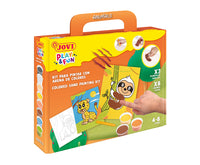 Set creativo pittura con sabbia JOVI Play&Fun Animali – 12 pezzi