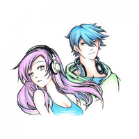 Set da disegno manga CLAIREFONTAINE Manga Addict Tombow A5 - 50 fogli