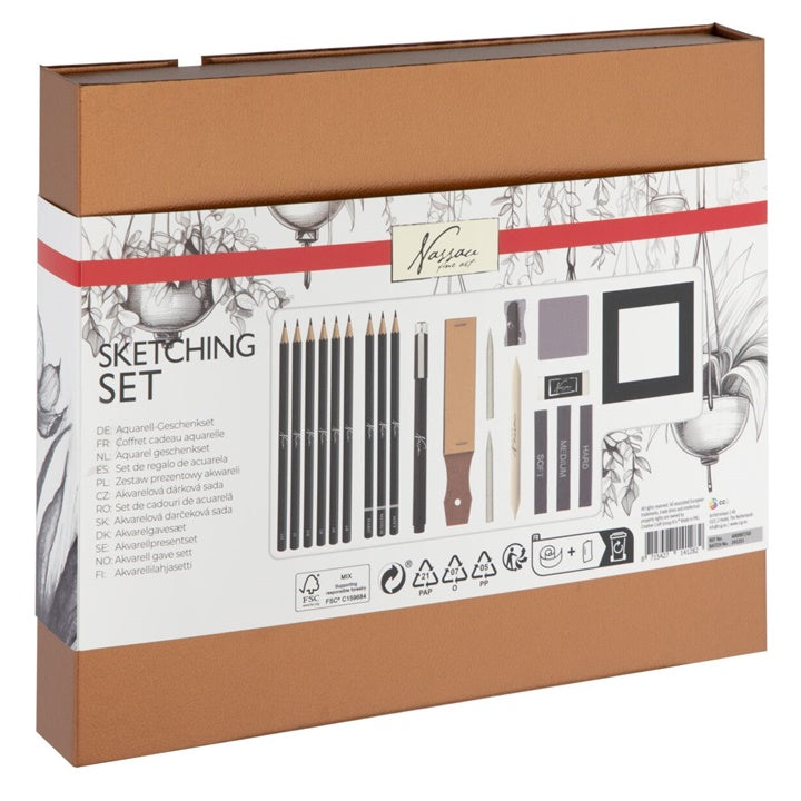 Set da disegno Nassau 22 pezzi