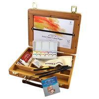 Set dei colori ad acquerello professionali Winsor & Newton Bamboo Box