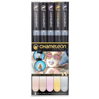 Set dei pennarelli Chameleon 5 pezzi - Pastel Tones