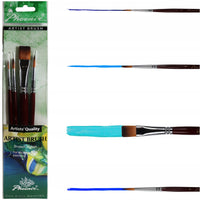 Set di 4 pennelli sintetici Phoenix 6604S
