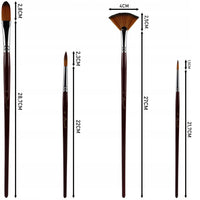 Set di 8 pennelli Phoenix