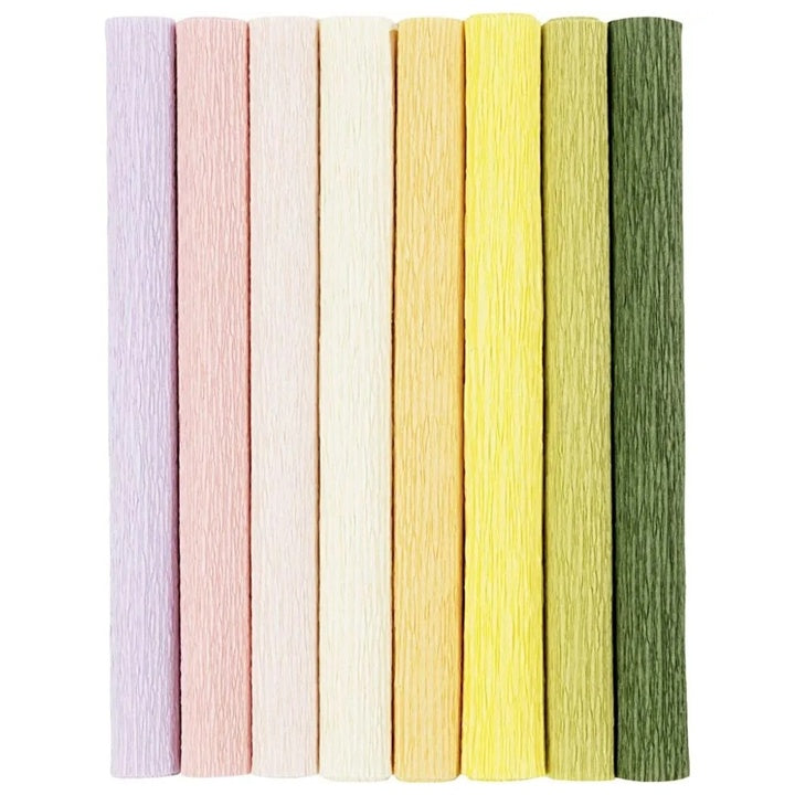 Set di carta crespa | Vari colori
