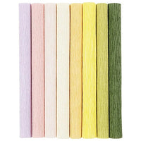 Set di carta crespa | Vari colori
