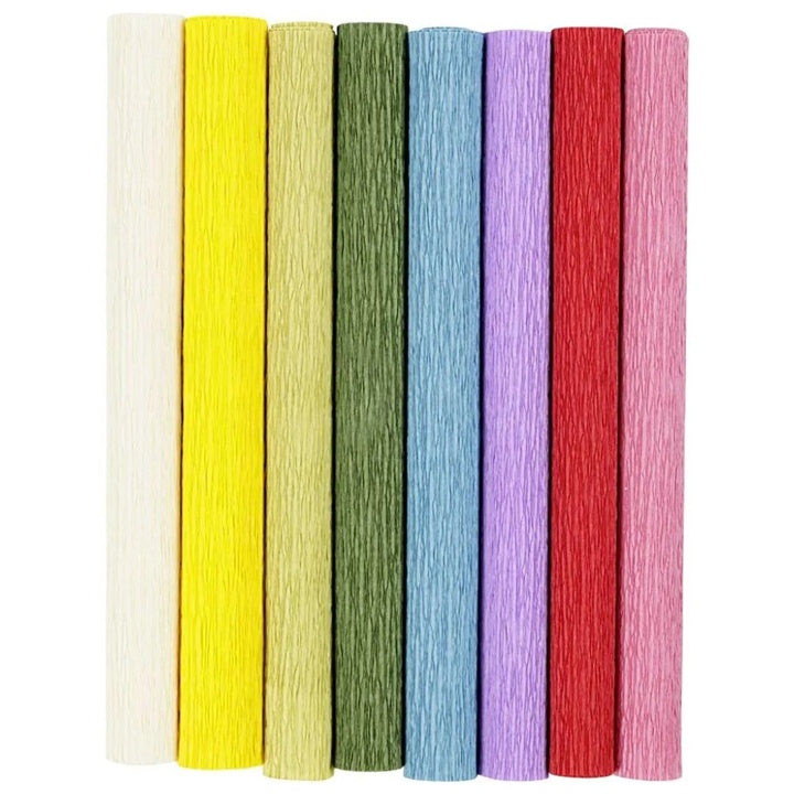 Set di carta crespa | Vari colori
